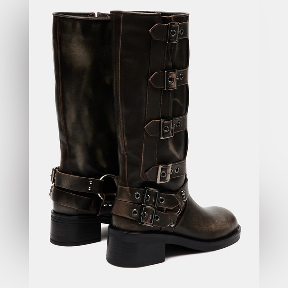 Brocks Buckle Boot Steve Madden - Picture 5 of 10